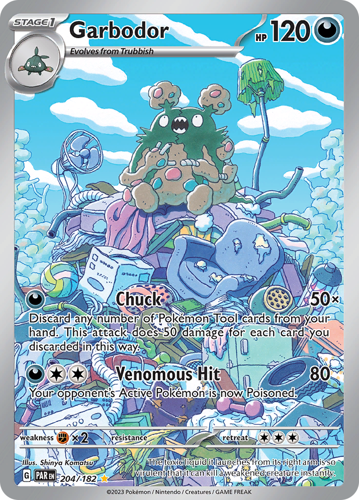 Garbodor (204/182) [Scarlet & Violet: Paradox Rift] | Jack's On Queen