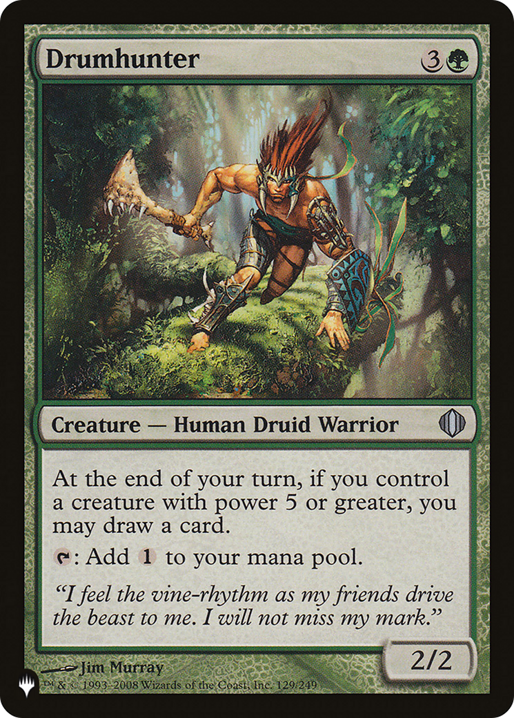 Drumhunter [The List Reprints] | Jack's On Queen