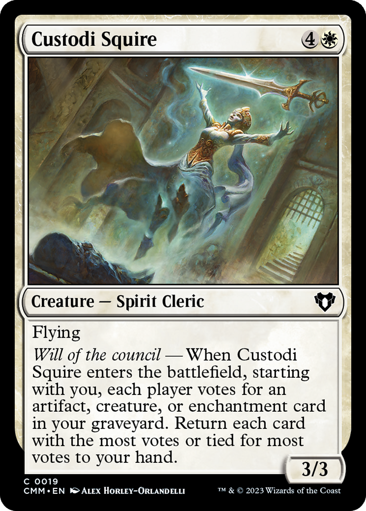 Custodi Squire [Commander Masters] | Jack's On Queen