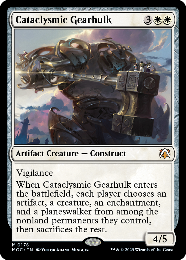 Cataclysmic Gearhulk [March of the Machine Commander] | Jack's On Queen