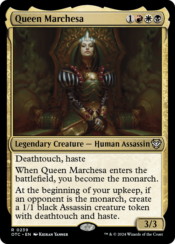 Queen Marchesa [Outlaws of Thunder Junction Commander] | Jack's On Queen