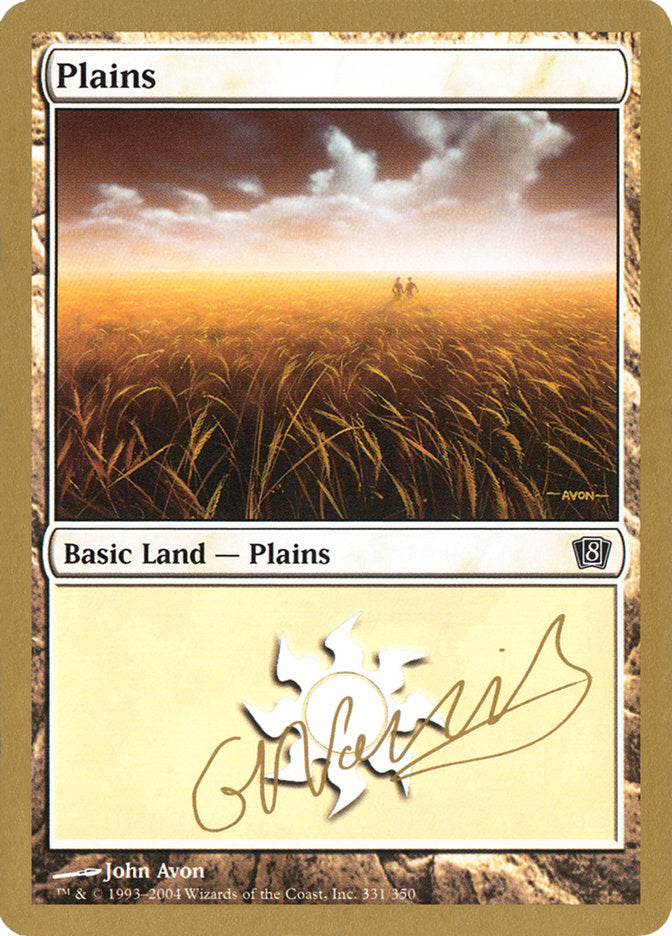 Plains (gn331) (Gabriel Nassif) [World Championship Decks 2004] | Jack's On Queen