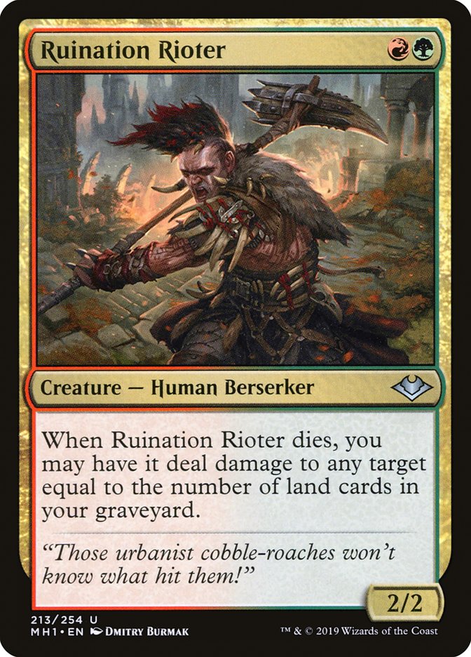 Ruination Rioter [Modern Horizons] | Jack's On Queen