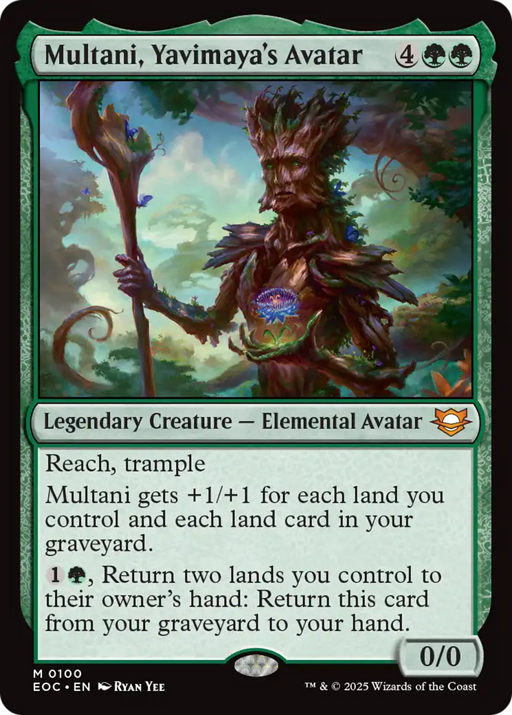 Multani, Yavimaya's Avatar [Edge of Eternities Commander] | Jack's On Queen