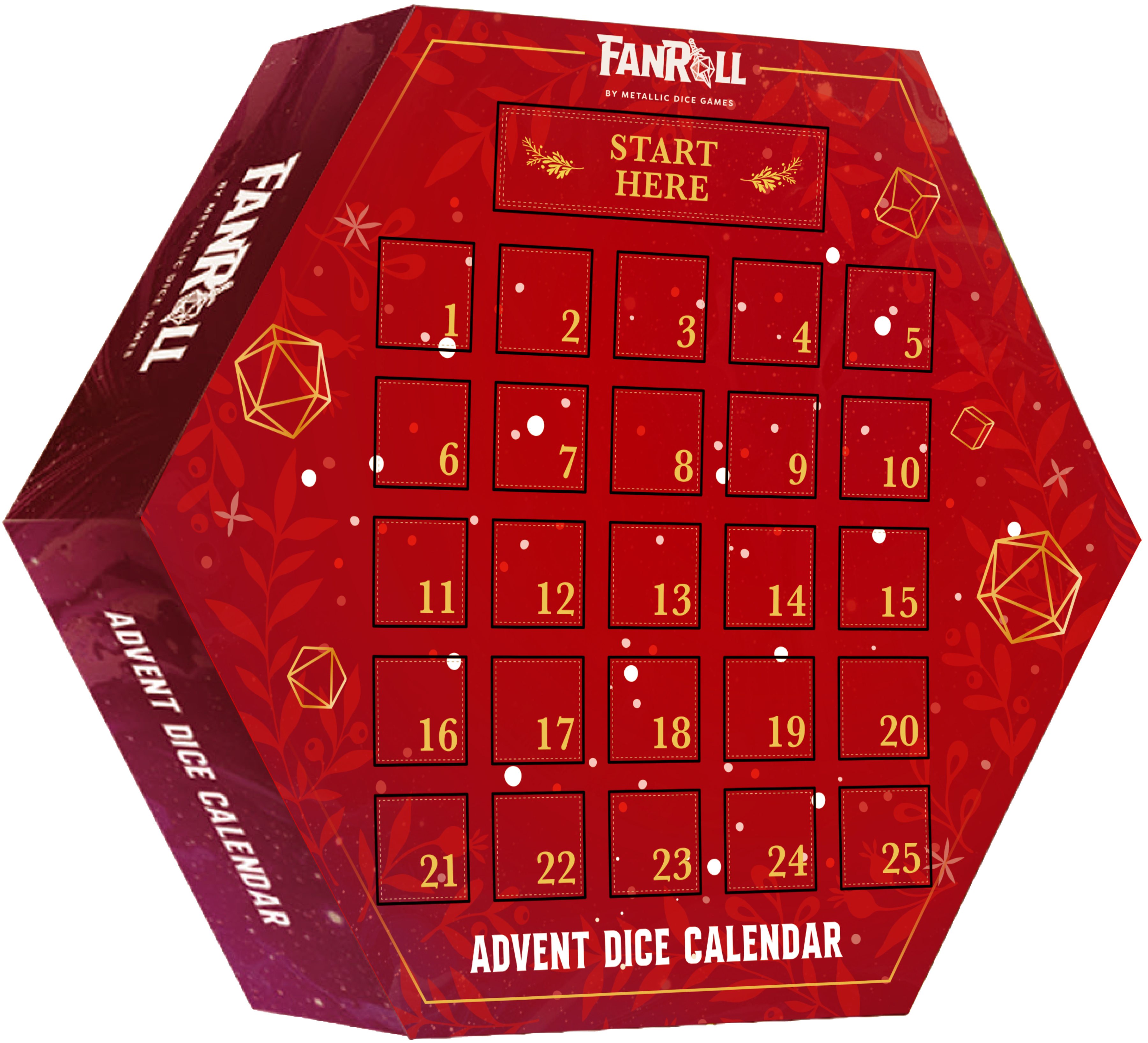 Fanroll Advent Dice Calendar | Jack's On Queen