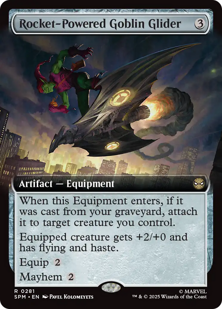 Rocket-Powered Goblin Glider (Extended Art) [Marvel's Spider-Man] | Jack's On Queen