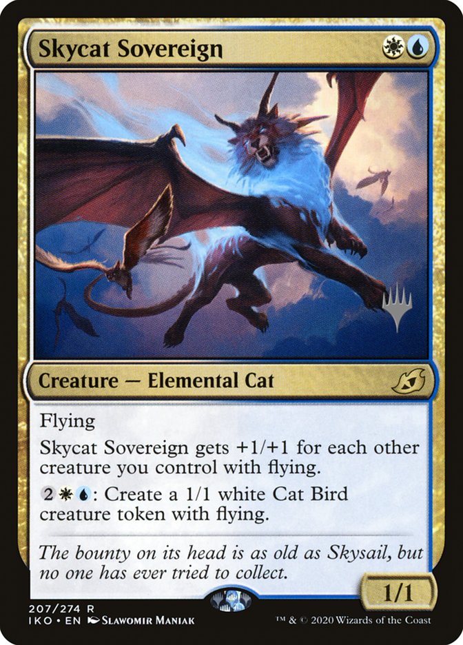 Skycat Sovereign (Promo Pack) [Ikoria: Lair of Behemoths Promos] | Jack's On Queen