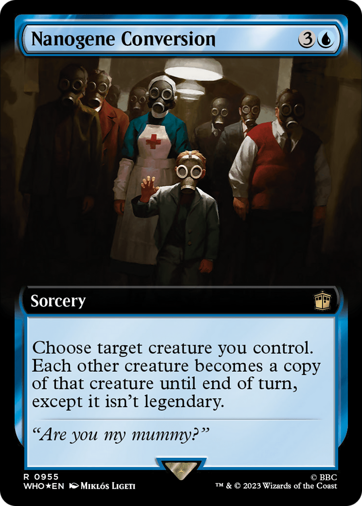 Nanogene Conversion (Extended Art) (Surge Foil) [Doctor Who] | Jack's On Queen