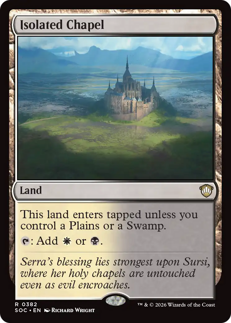 Isolated Chapel [Secrets of Strixhaven Commander] | Jack's On Queen