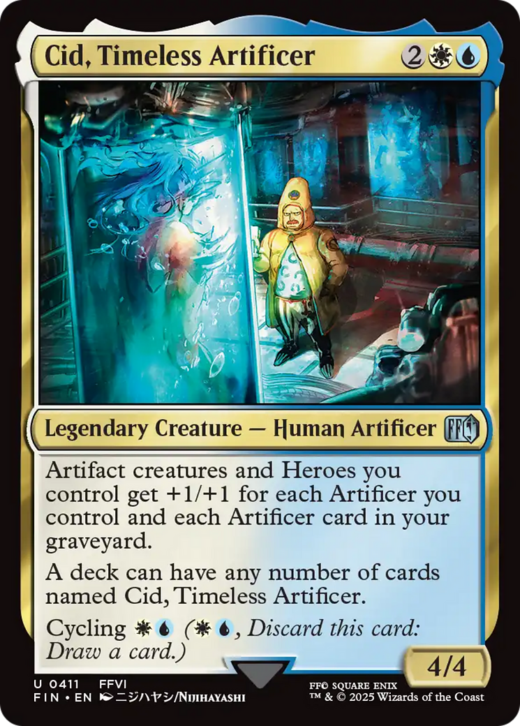 Cid, Timeless Artificer (0411) [FINAL FANTASY] | Jack's On Queen