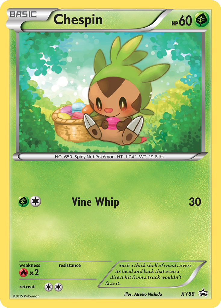 Chespin (XY88) (Collector Chest) [XY: Black Star Promos] | Jack's On Queen