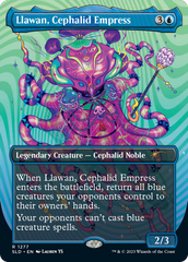 Llawan, Cephalid Empress (Borderless) [Secret Lair Drop Series] | Jack's On Queen