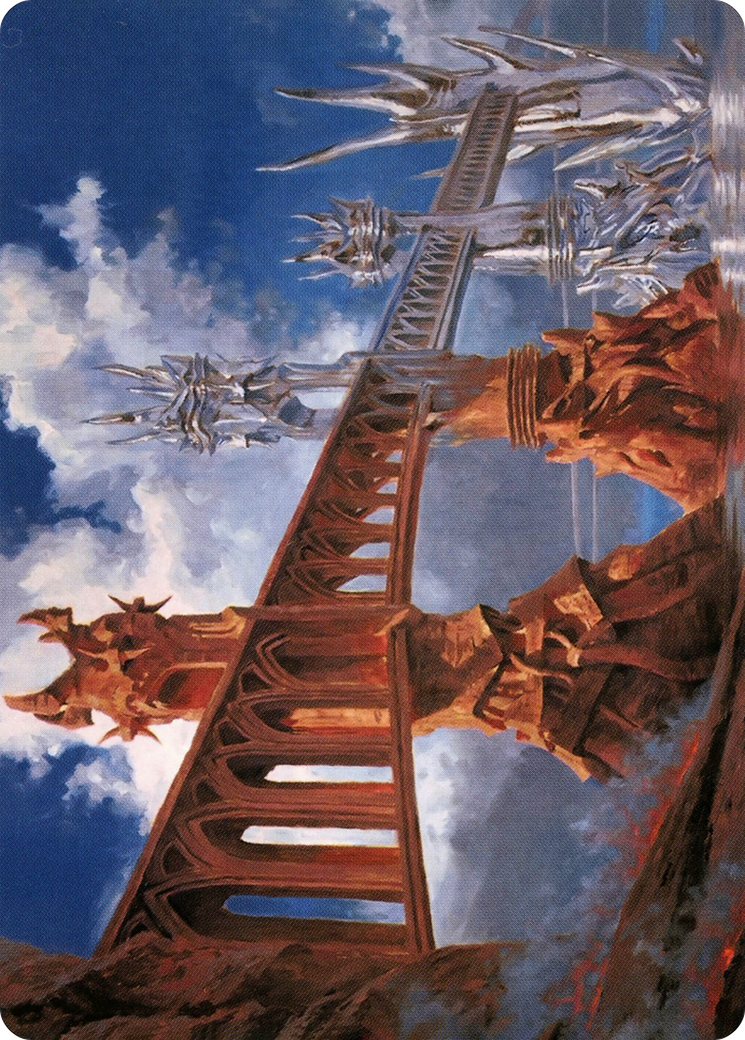Silverbluff Bridge Art Card [Modern Horizons 2 Art Series] | Jack's On Queen