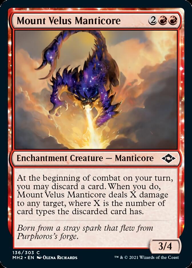 Mount Velus Manticore [Modern Horizons 2] | Jack's On Queen