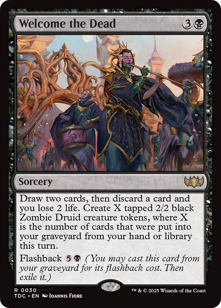 Welcome the Dead [Tarkir: Dragonstorm Commander] | Jack's On Queen