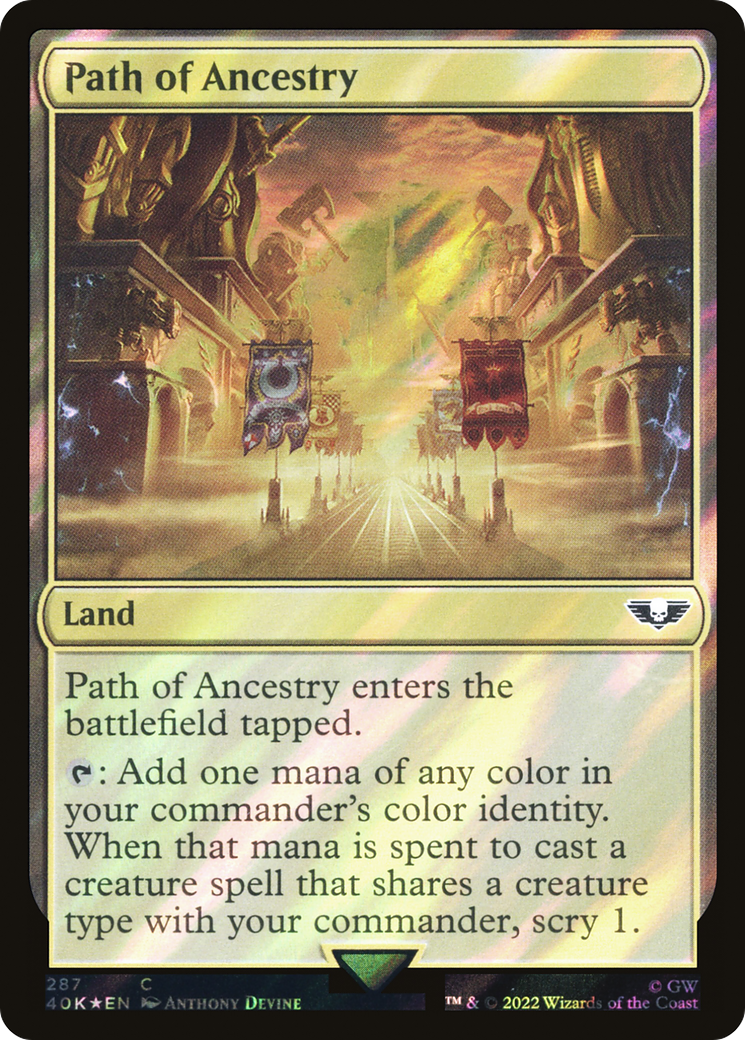 Path of Ancestry (Surge Foil) [Marvel Super Heroes Commander] | Jack's On Queen