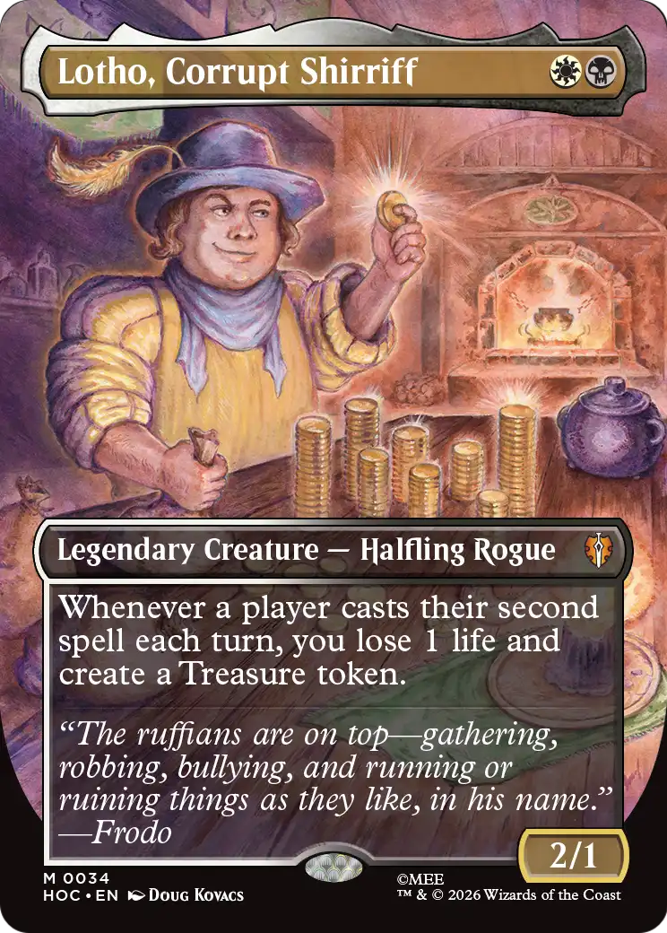 Lotho, Corrupt Shirriff (Borderless) [The Hobbit: Eternal-Legal] | Jack's On Queen