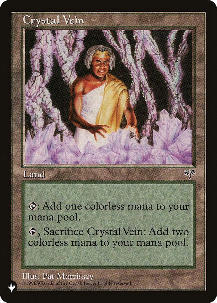 Crystal Vein [The List Reprints] | Jack's On Queen