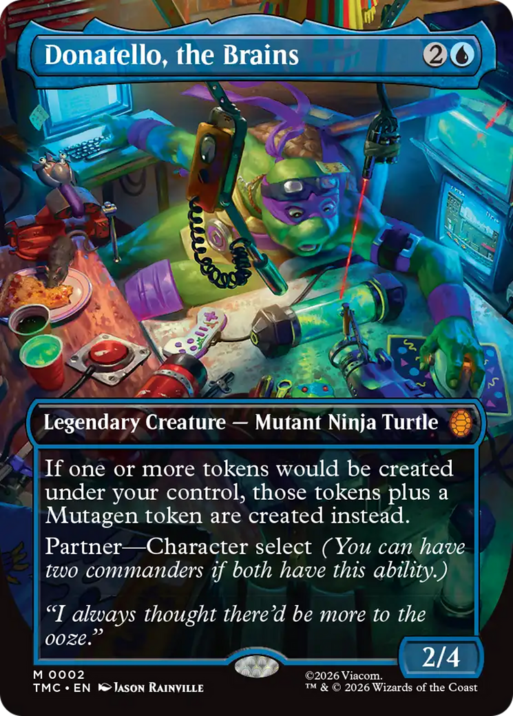 Donatello, the Brains (Borderless) [Teenage Mutant Ninja Turtles Commander] | Jack's On Queen