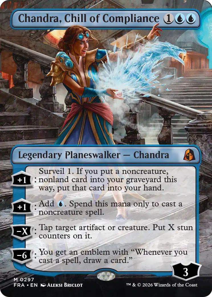 Chandra, Chill of Compliance (Borderless) [Reality Fracture] | Jack's On Queen