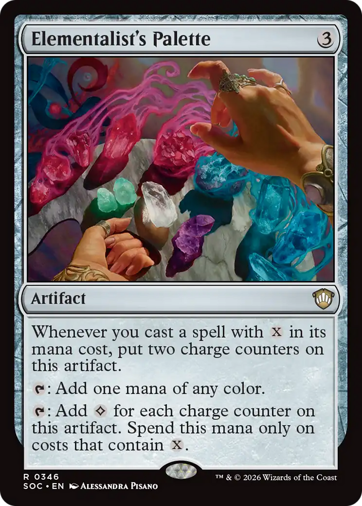 Elementalist's Palette [Secrets of Strixhaven Commander] | Jack's On Queen