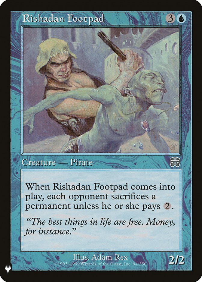 Rishadan Footpad [Mystery Booster] | Jack's On Queen