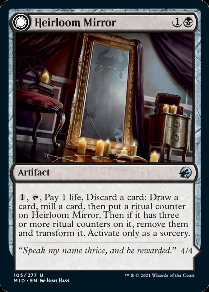 Heirloom Mirror // Inherited Fiend [Innistrad: Midnight Hunt] | Jack's On Queen