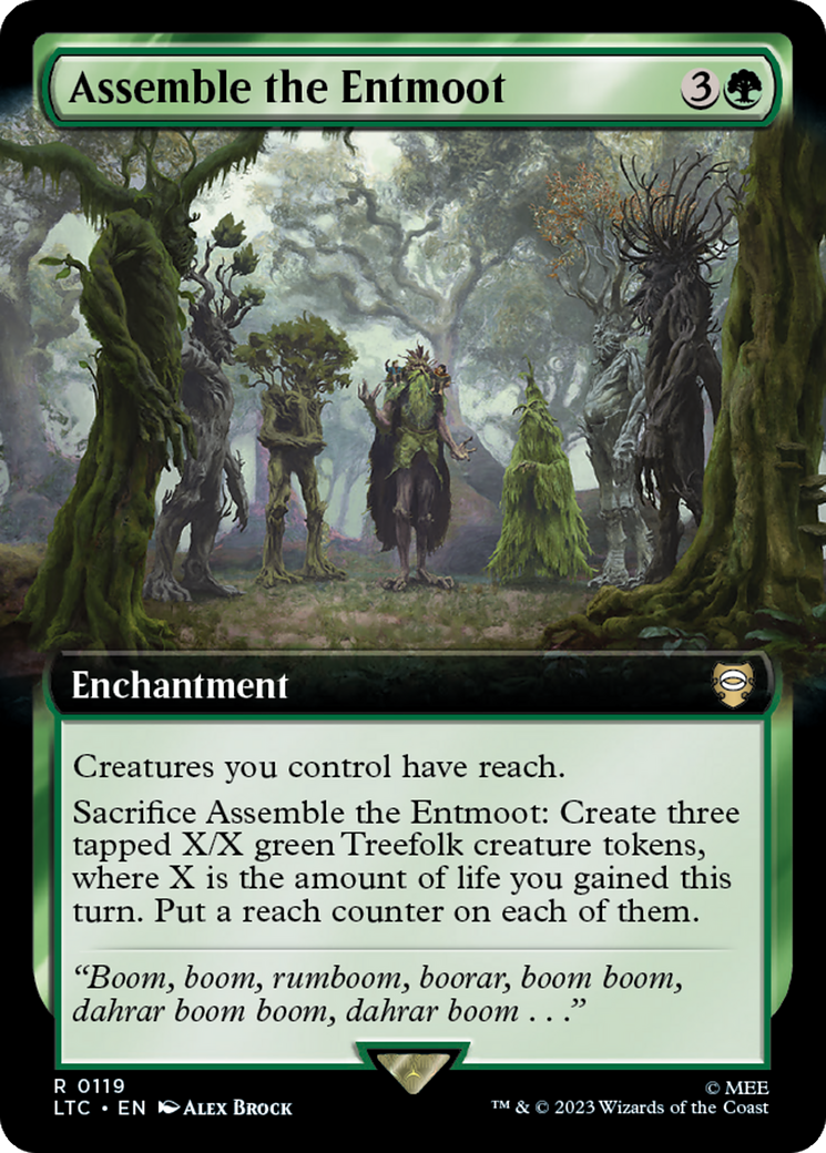 Assemble the Entmoot (Extended Art) [The Lord of the Rings: Tales of Middle-Earth Commander] | Jack's On Queen