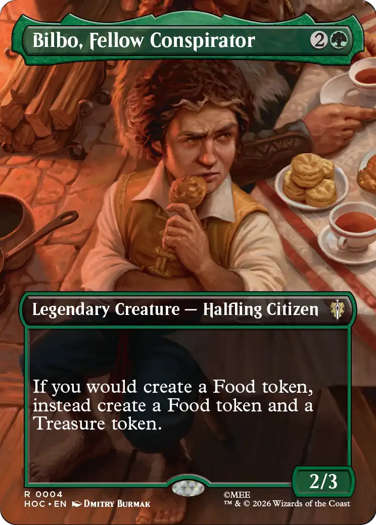 Bilbo, Fellow Conspirator (Borderless) [The Hobbit: Eternal-Legal] | Jack's On Queen