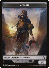 Treasure (21) // Zombie Double-Sided Token [March of the Machine Tokens] | Jack's On Queen