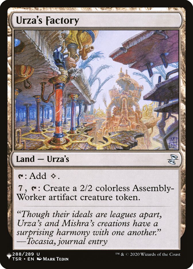 Urza's Factory [The List] | Jack's On Queen