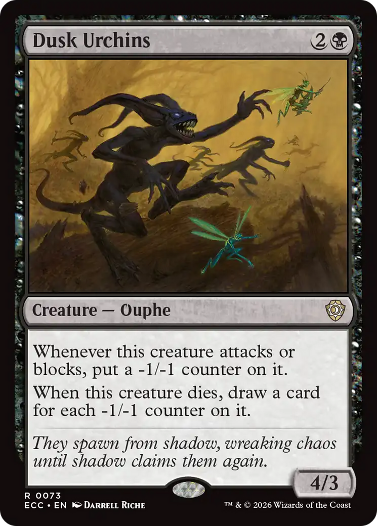 Dusk Urchins [Lorwyn Eclipsed Commander] | Jack's On Queen