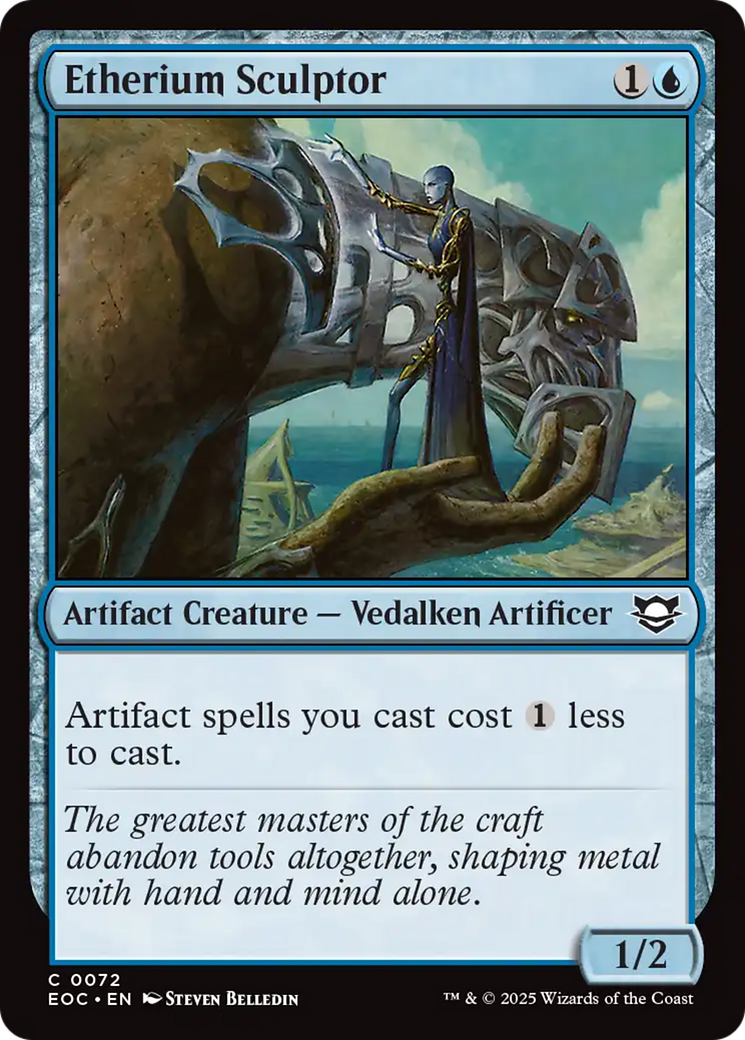 Etherium Sculptor [Edge of Eternities Commander] | Jack's On Queen