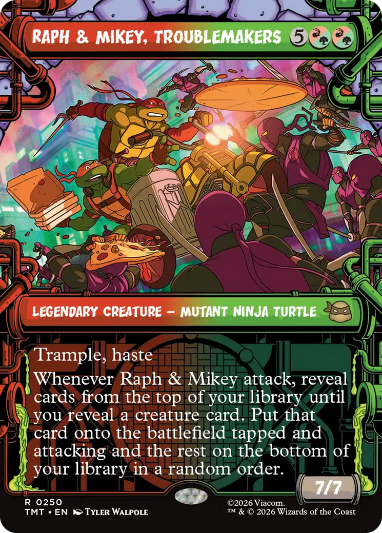 Raph & Mikey, Troublemakers (Showcase) [Teenage Mutant Ninja Turtles] | Jack's On Queen