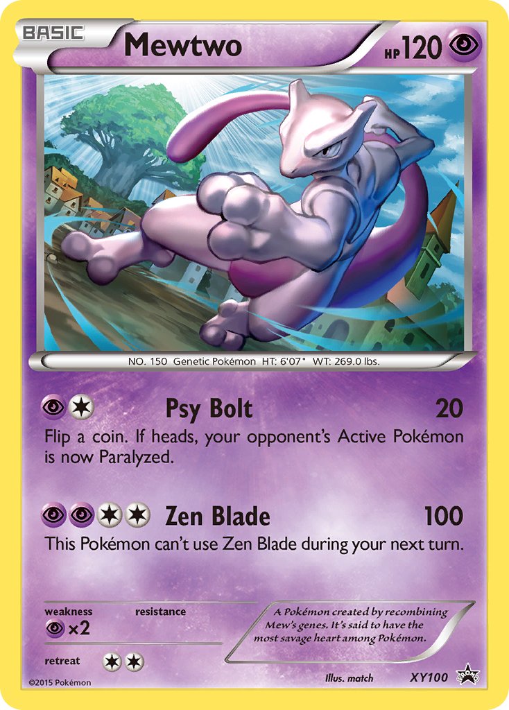 Mewtwo (XY100) [XY: Black Star Promos] | Jack's On Queen