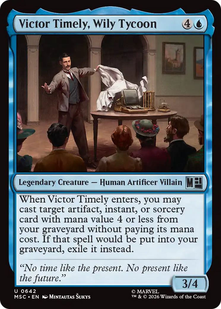 Victor Timely, Wily Tycoon [Marvel Super Heroes Commander] | Jack's On Queen