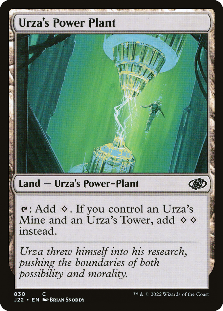 Urza's Power Plant [Jumpstart 2022] | Jack's On Queen