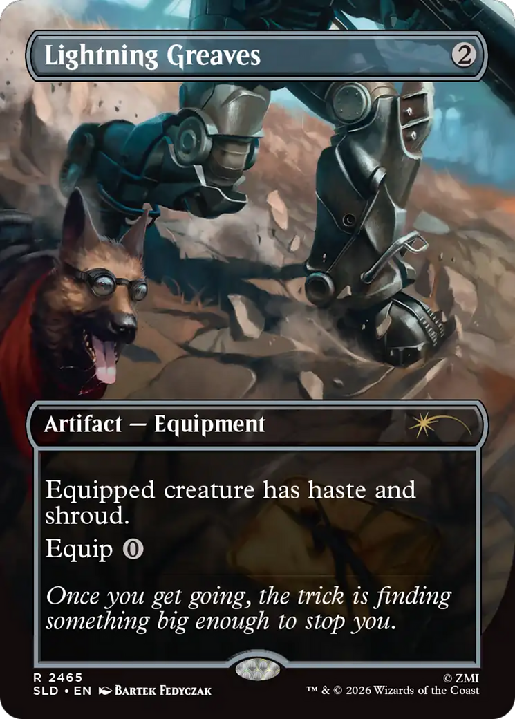 Lightning Greaves (2465) [Secret Lair Drop Series] | Jack's On Queen