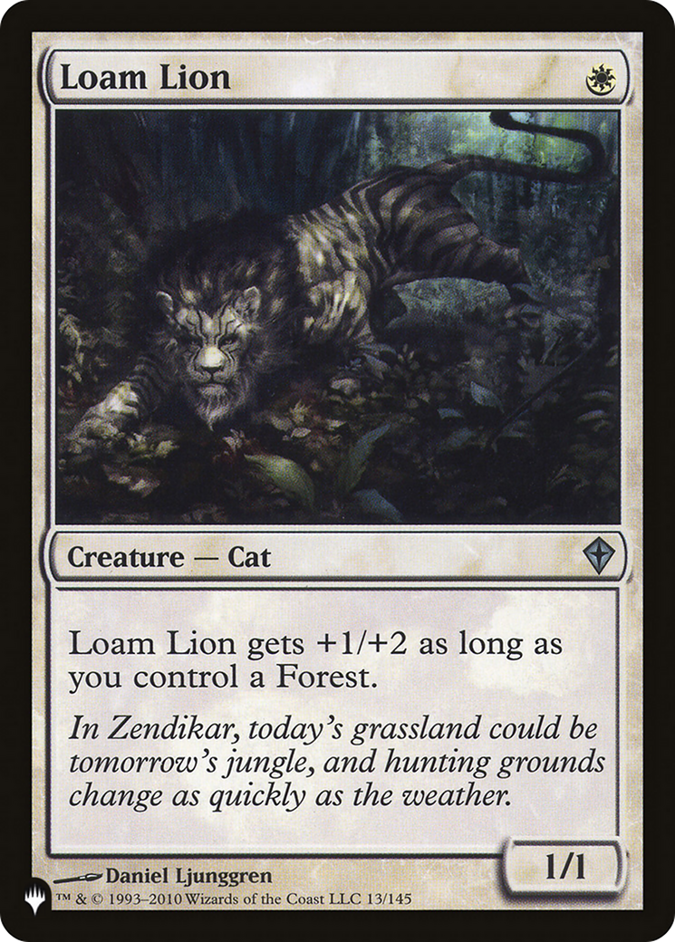 Loam Lion [The List Reprints] | Jack's On Queen