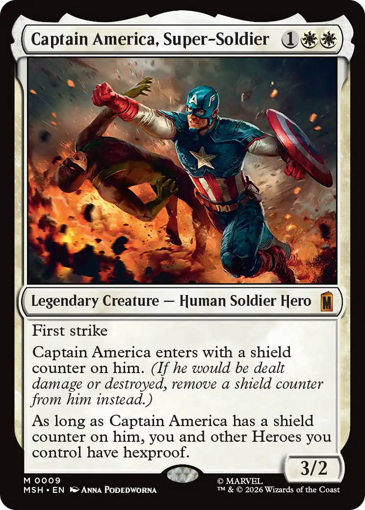 Captain America, Super-Soldier [Marvel Super Heroes] | Jack's On Queen