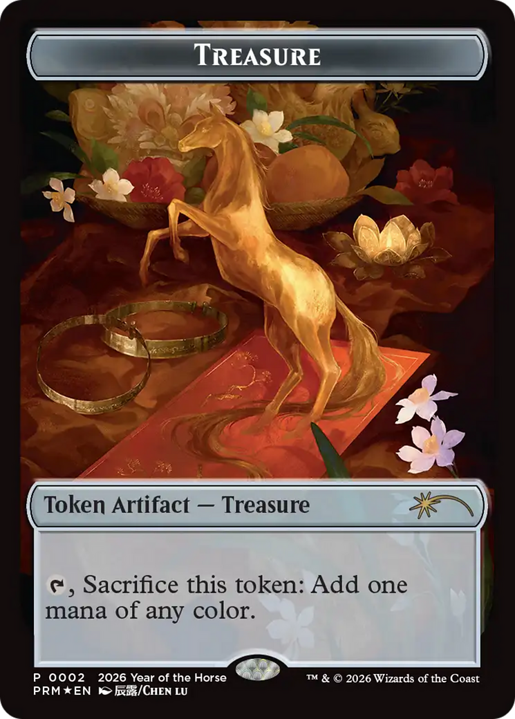 Treasure Token (Year of the Horse 2026) [Standard Showdown Promos Tokens] | Jack's On Queen