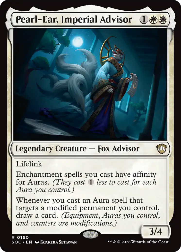Pearl-Ear, Imperial Advisor [Secrets of Strixhaven Commander] | Jack's On Queen