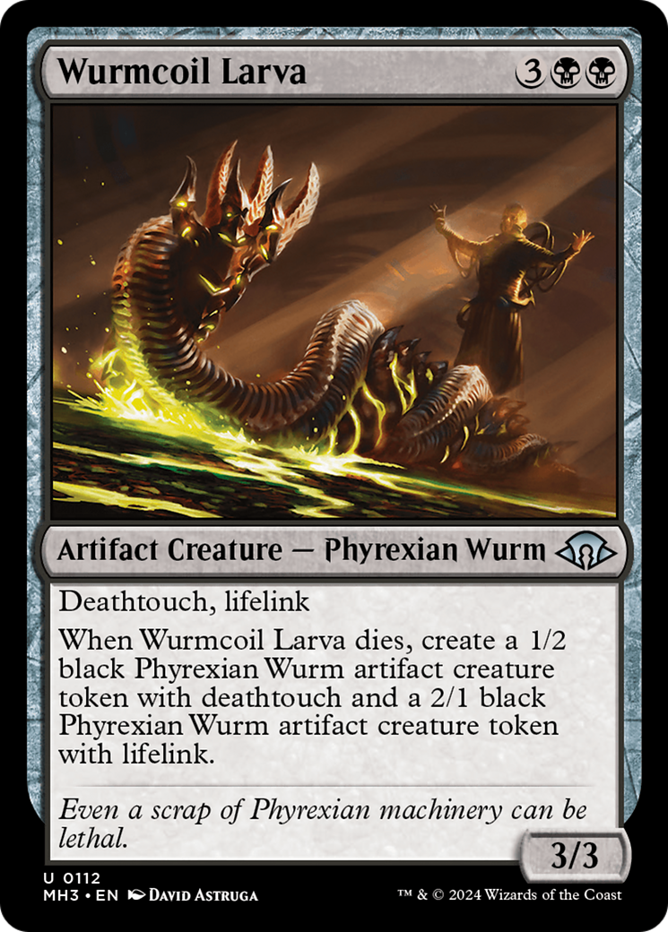 Wurmcoil Larva [Modern Horizons 3] | Jack's On Queen