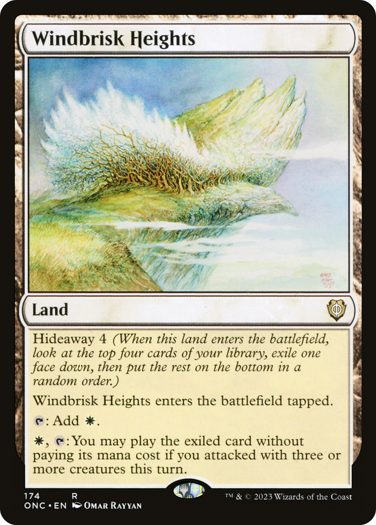 Windbrisk Heights [Phyrexia: All Will Be One Commander] | Jack's On Queen