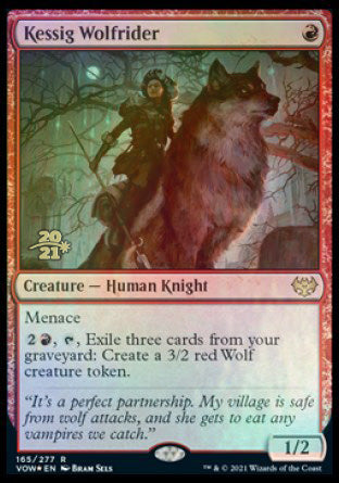 Kessig Wolfrider [Innistrad: Crimson Vow Prerelease Promos] | Jack's On Queen