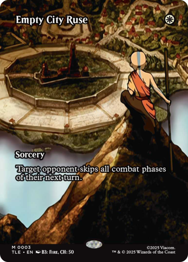 Empty City Ruse (Borderless) [Avatar: The Last Airbender: Eternal-Legal] | Jack's On Queen