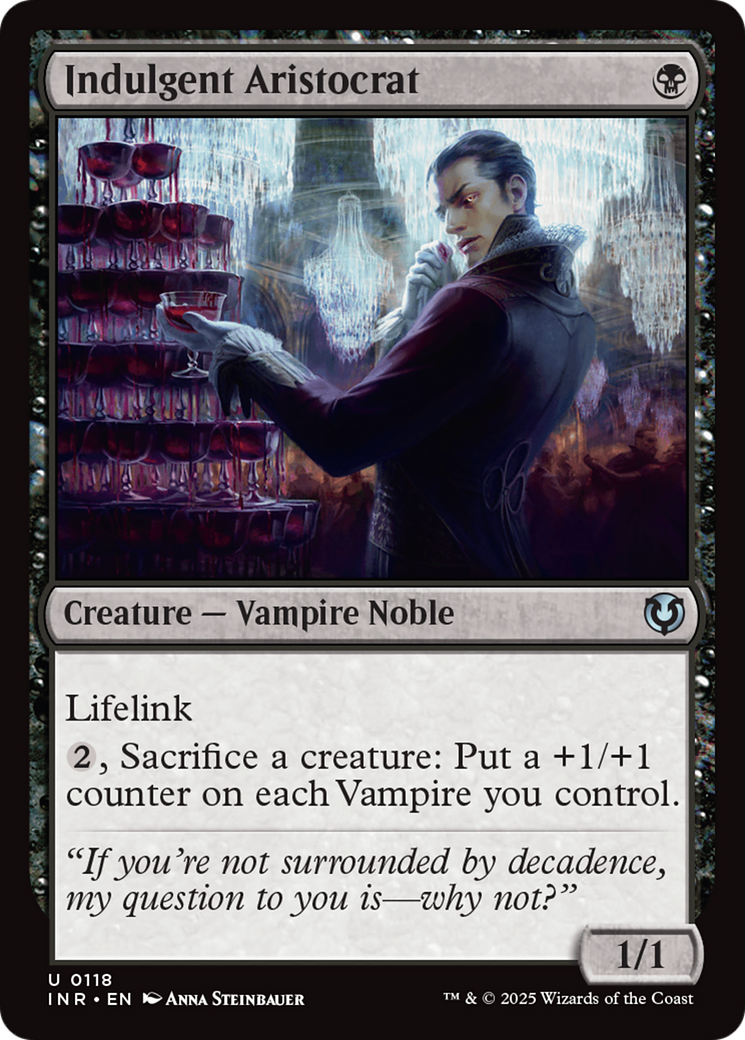 Indulgent Aristocrat [Innistrad Remastered] | Jack's On Queen