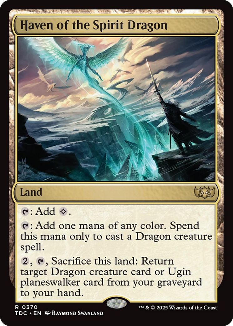 Haven of the Spirit Dragon [Tarkir: Dragonstorm Commander] | Jack's On Queen