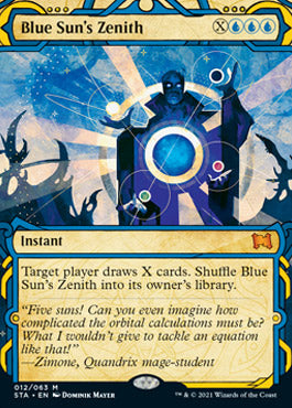 Blue Sun's Zenith (Foil Etched) [Strixhaven: Mystical Archive] | Jack's On Queen