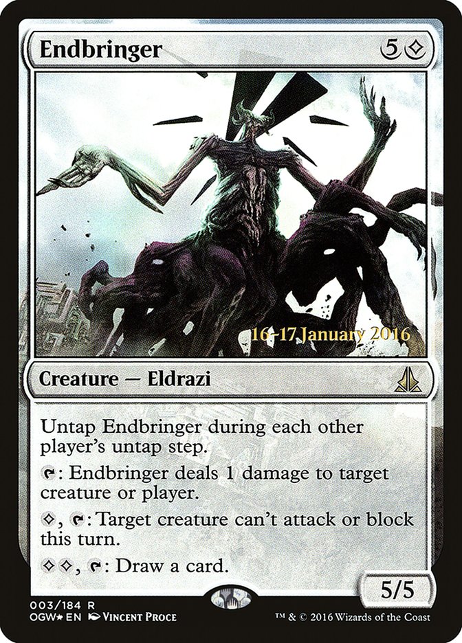 Endbringer [Oath of the Gatewatch Prerelease Promos] | Jack's On Queen